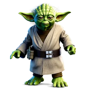 Yoda In Battle Gear PNG 47