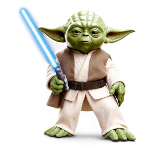 Yoda In Battle Gear PNG Txa