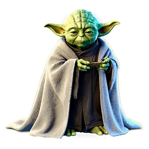 Yoda In Cloak PNG Dbs66 PNG