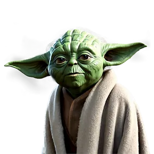 Yoda In Cloak PNG Gih20