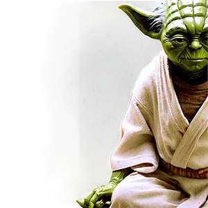 Yoda In Meditation PNG Edm