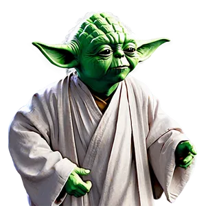 Yoda In Robes PNG Get PNG