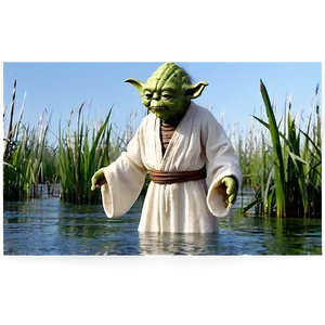 Yoda In Swamp PNG Xfb21 PNG