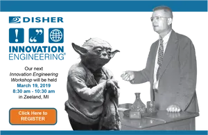 Yoda Innovation Workshop Advert