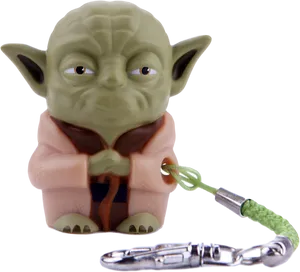 Yoda Keychain Figurine