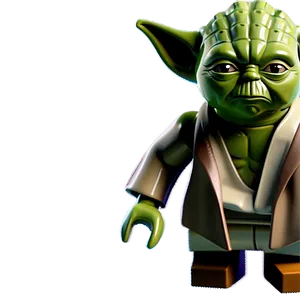 Yoda Lego Character Png 06282024 PNG image