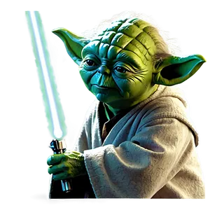 Yoda Movie Poster Art PNG Arj PNG