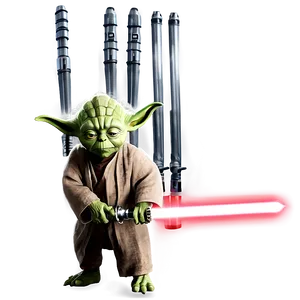 Yoda's Lightsaber Png Rrt85 PNG image