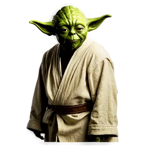 Yoda Star Wars Saga PNG Htc57