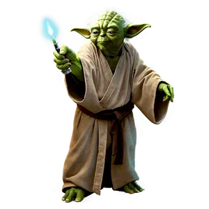 Yoda Using The Force PNG Csg42 PNG