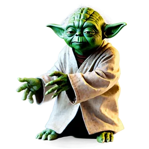 Yoda Vintage Art PNG 05232024