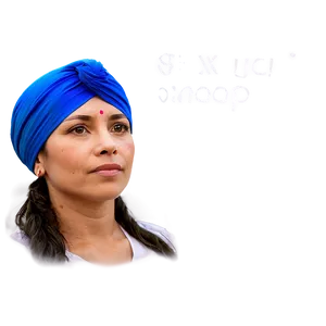 Yoga And Meditation Turban PNG Xiq24