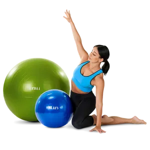 Yoga Ball D PNG image