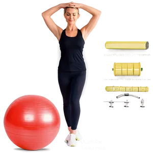 Yoga Ball Exercises Png 51 PNG image