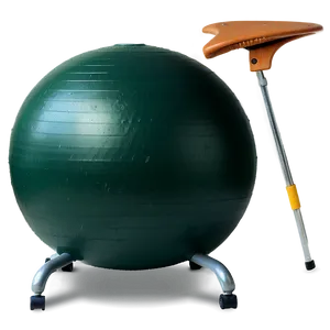 Yoga Ball For Office Chair Png 06252024 PNG image