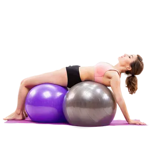 Yoga Ball Pilates Blend Png 80 PNG image