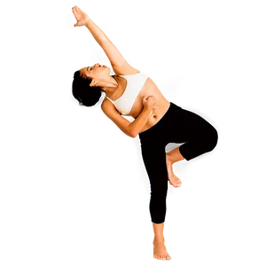 Yoga Pose Figure PNG 66