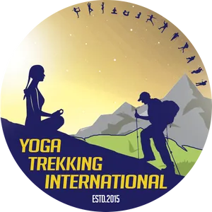 Yoga Trekking International Logo PNG image