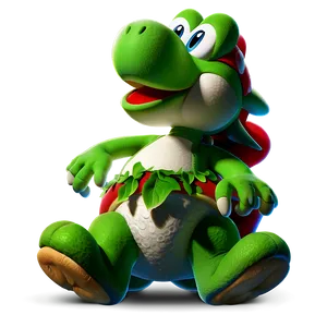 Yoshi And Baby Mario Png 05232024 PNG image