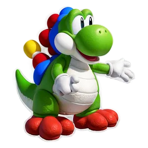 Yoshi Character Art Png 63 PNG image