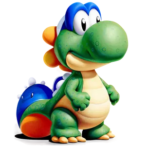 Yoshi Character Art Png Fsq57 PNG image