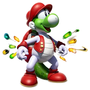 Yoshi In Battle Gear Png Oyp40 PNG image