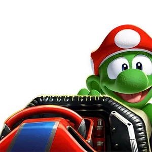 Yoshi's Kart Racing Png 05232024 PNG image