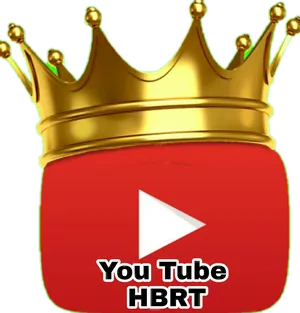 You Tube Crown Icon PNG image