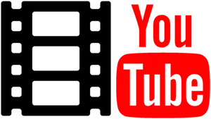 You Tube Filmstrip Logo PNG