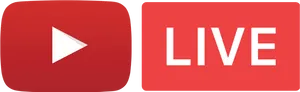 You Tube Live Logo PNG image