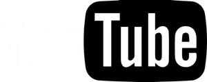 You Tube Logo Black Background PNG image