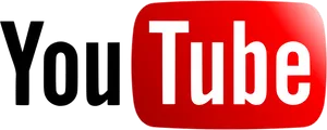 You Tube Logo Redand Black Background PNG image