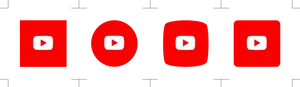 You Tube Subscribe Button Variations PNG image