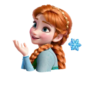 Young Anna Frozen Png Gpy PNG image