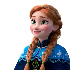 Young Anna Frozen Png Saf78 PNG image