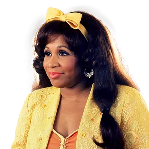 Young Aretha Franklin Performance Png 30 PNG image