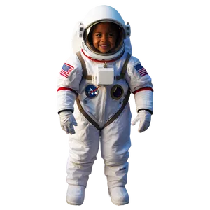 Young Aspiring Astronaut Png Ilt PNG image