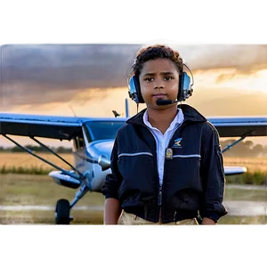 Young Aspiring Pilot Png 20 PNG image