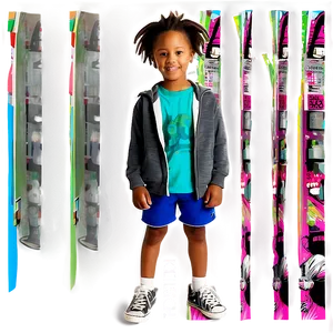 Young Boyin Casual Outfit Standing PNG image