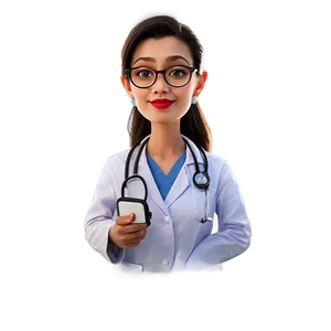 Young Cartoon Doctor PNG 60 PNG