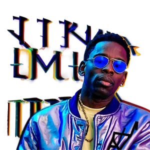 Young Dolph Abstract Art Png Sry14 PNG image