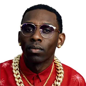 Young Dolph Album Cover Tribute Png 06122024 PNG image