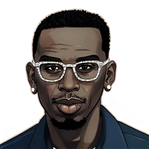 Young Dolph Caricature Png Lvg31 PNG image