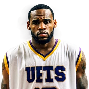 Young Lebron James In High School Png 05232024 PNG image