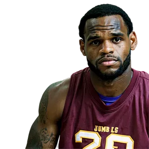 Young Lebron James In High School Png Rfo PNG image