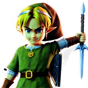 Young Link PNG 45