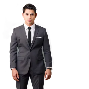 Young Man In Suit Png Ijs PNG image
