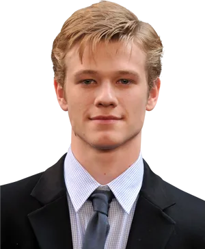 Young Manin Suit PNG image