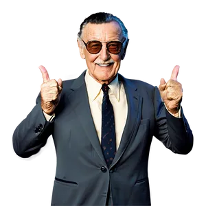 Young Stan Lee Vintage PNG Pve98 PNG