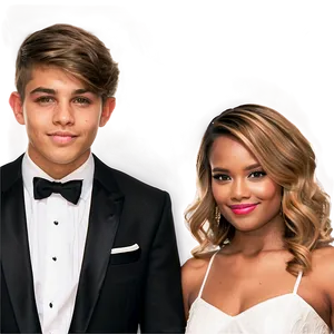 Youthful Black Tie Style PNG Eib89 PNG